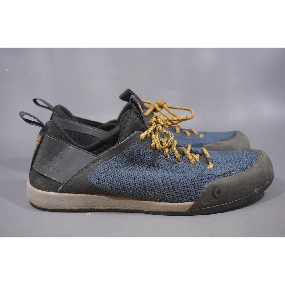Black Diamond Session Suede Approach Hiking Shoes Mens 10.5 Womens 12 Blue Black